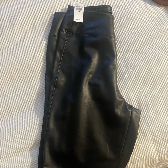 Gap size small leather leggings - Picture 1 of 1